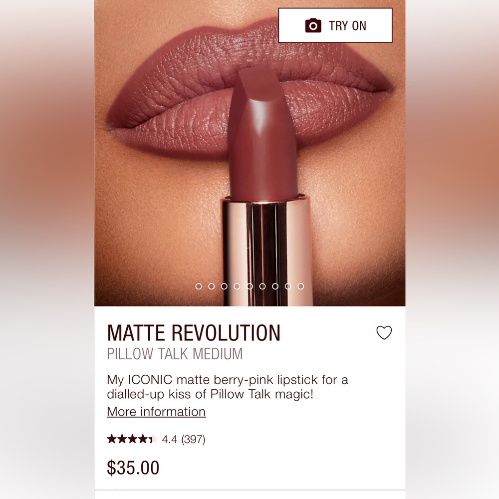 Charlotte Tilbury Matte Revolution Lipstick - Berry Pink